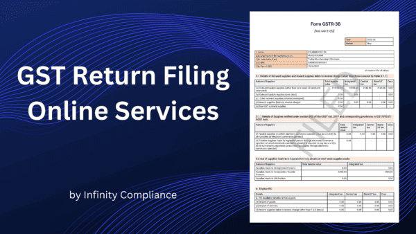GST Return Filing Services by Infinity Compliance - www.infinitycompliance.in 3