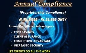 Proprietorship Compliance