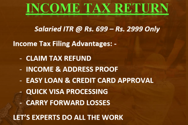 Income Tax Salaried ITR