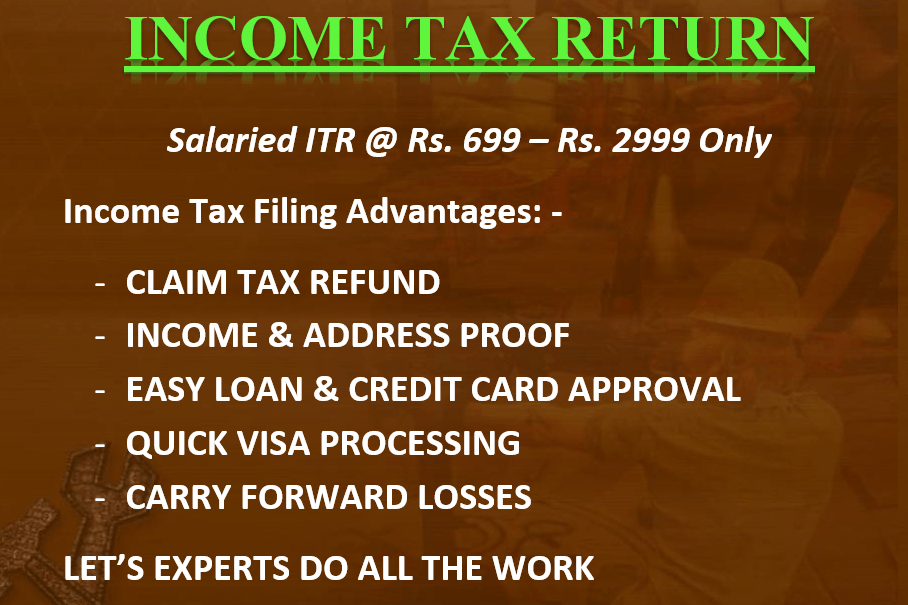 Income Tax Salaried ITR